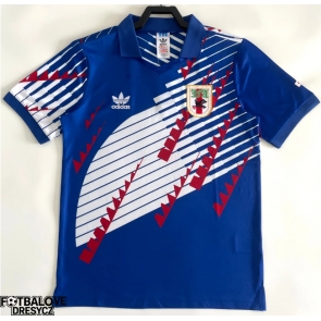 Japonsko 1992-1993 Retro Domácí Dres Krátký Rukáv Japonsko 1992-1993 Retro Domácí Dres Krátký Rukáv